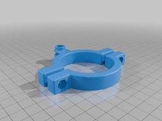 GoPro Mount For Rollbar 3D Printer Model