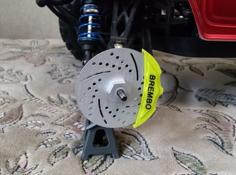 Decorative Brakes On R/C Car 1/10 3D Printer Model