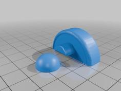 Remix Of Santa Hat Refrigerator Magnet 3D Printer Model