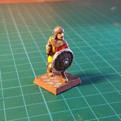 Soldier/knight 28mm (no Support Needed) 3D Printer Model