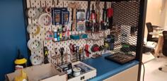 Laser Cut Skadis Laser (pegboard & Hooks)