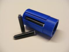 Ink Cartridge Revolver Dispenser 3D Printer Model