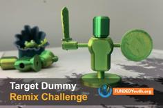 Target Dummy Remix Challenge 3D Printer Model