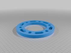 (6×5.5) Half Inch Wheel Spacer 3D Printer Model