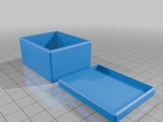 Box With Lid 40x50x25 3D Printer Model