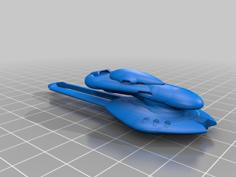 SCC-class(A’uzr-pattern)sword Frigate 3D Printer Model