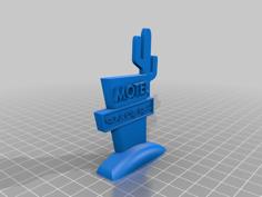 Aquarium Decor – Mid Century Motel Sign 3D Printer Model