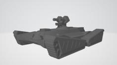 Moltke Battle Tank 3D Printer Model