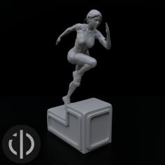 Figure “THE CHAMPION” 3D Printer Model