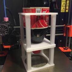 1L Bottle Holder (Brine Shrimp Hatchery) 3D Printer Model