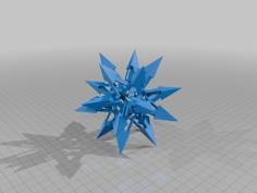 ESCHER 2.0 STAR ICOSAHEDRAL POLYKNOT 1 3D Printer Model