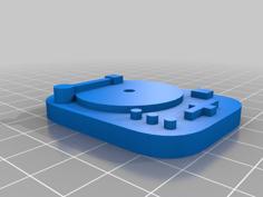 ScratchTurntable_01 Keychain 3D Printer Model