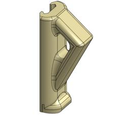 Angled Foregrip 3D Printer Model