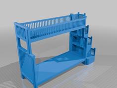 Barbie Bed 3D Printer Model