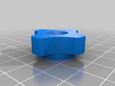 Star Knob For Screws 3D Printer Model