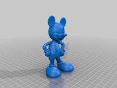 Mickey Mouse Pen Holder 3D Printer Model