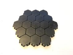 Hexagonal Linked “Fabric” 3D Printer Model