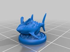 Shark Bunny 3D Printer Model