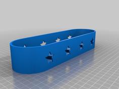 Yet Another Advent Candlestick Holder 3D Printer Model