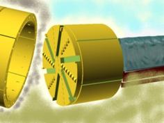 Tunnel Boring; Tunnelier HO, N, Z 3D Printer Model