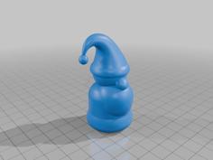 Christmas Gnome 3D Printer Model