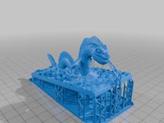 Mini Sea Monsters, Pack 2 3D Printer Model