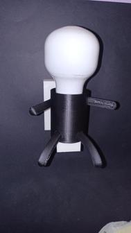 Little Man Lamp Holder V2 3D Printer Model