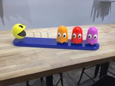 Pac Man Diorama 3D Printer Model