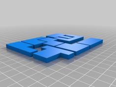 IQ BLock Puzzle 3D Printer Model