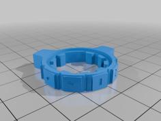 Greek Master Lock Wheel 3D Printer Model