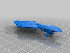 RSV-class Heavy Frigate 3D Printer Model