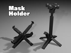 Adjustable Mask Holder 3D Printer Model