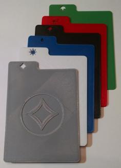 MTG Card Divider (colorless) 3D Printer Model