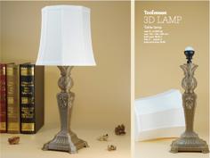 Pine Cones Table Lamp 3D Printer Model