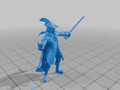 Red Mage 3D Printer Model