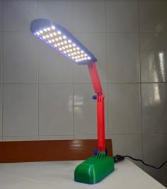 Desk Lamp With LED Strips 3D Printer Model