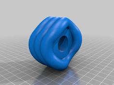 Shark Wheel 60mm 3D Printer Model