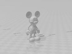 Mickey Mouse Generado Mediante Texto Por IA 2 3D Printer Model