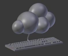 Cloud Computing 3D Printer Model