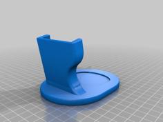 Samsung Watch Charger Stand Angled Remix 3D Printer Model