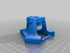 Udelta Core 3 Fans 3D Printer Model