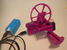 Network Connected Lock 3D Printer Model