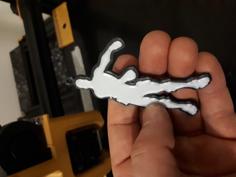 Fortnite Floss Dance Keyring 3D Printer Model