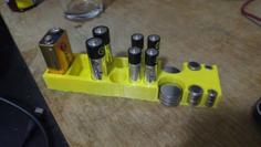 Battery Holder 3D Printer Model