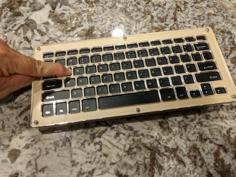 Laser Cut Keyguard For Teknet Wireless Keyboard