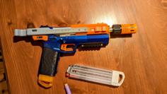 Nerf Gecko 2.0 Gonzo Grip System (GGS) Mods 3D Printer Model