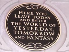 Magic Kingdom Entrance Plaque 3D Printer Model