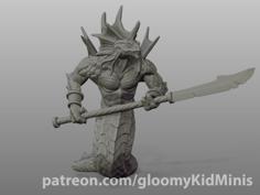 Naga Warriors 3D Printer Model