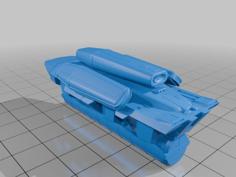 Cyclops-Type Fast Hazardous Transport 3D Printer Model