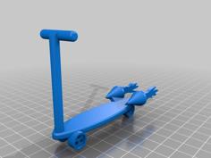 Rocket Scooter 3D Printer Model